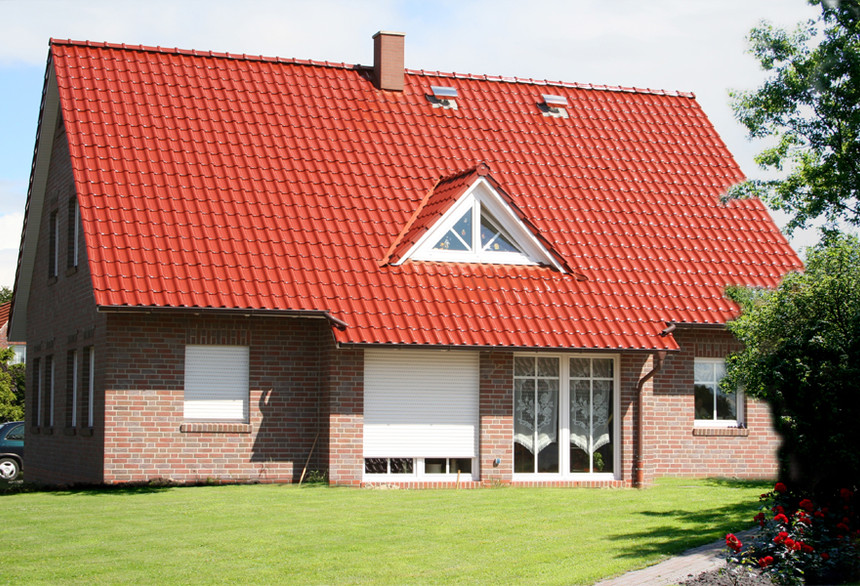 Rodinné domy z cihel Greetsiel friské stínované hladké