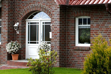 Rodinné domy z cihly Jever friská stínovaná