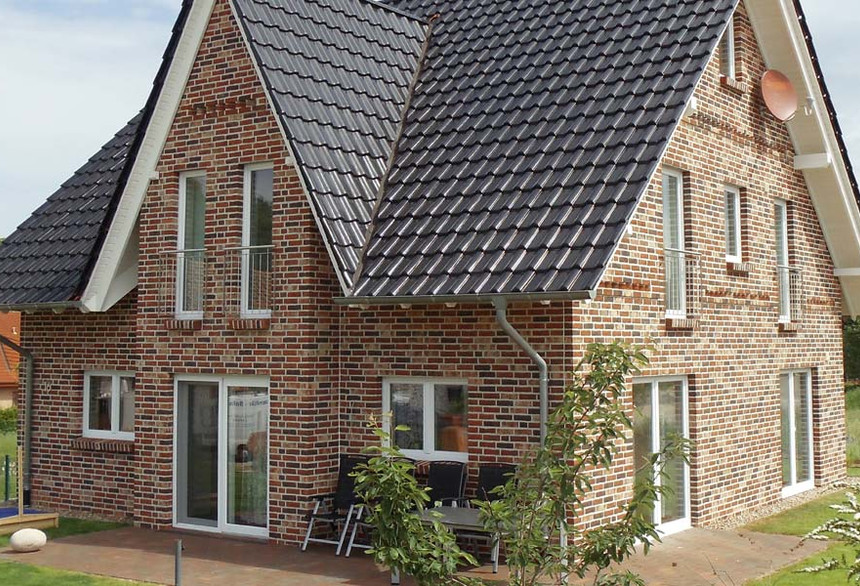 Rodinné domy z cihly Dykbrand